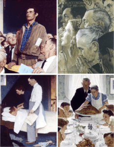 Four Freedoms by Norman Rockwell
