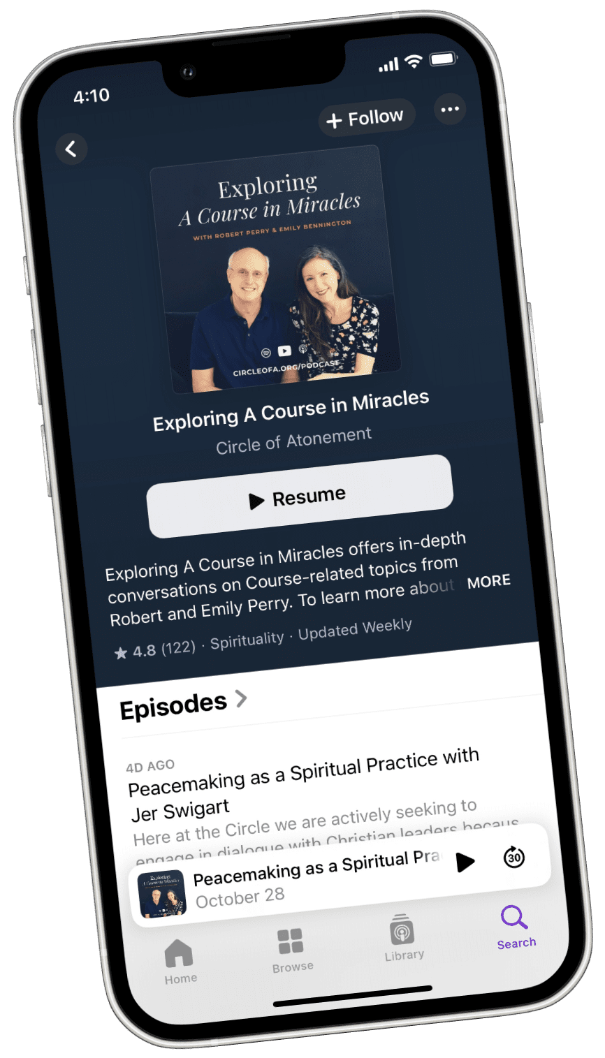 exploring a course in miracles podcast